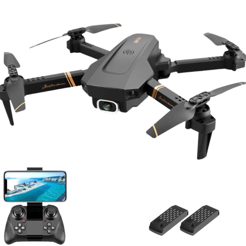 Drone Profissional Quadcopter Com Wifi e Controle Remoto P5-4 Importe Go 2 Bateria 