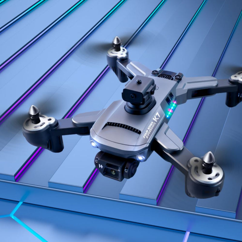 Drone Profissional Zangão Suporte Para Celular Com Câmera 4K FullHD P7-4 Importe Go 