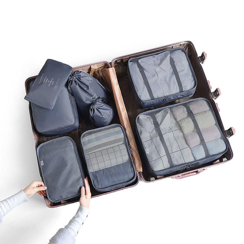 Kit com Bolsas Organizadoras Premium - Compre 5 Leve 8 Kit com Bolsas Organizadoras Premium - Compre 5 Leve 8 Importe Go 