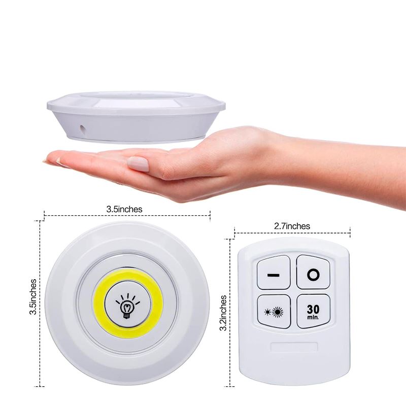 Luz LED Inteligente de Alta Intensidade com Controle Remoto P20-12 Importe Go 