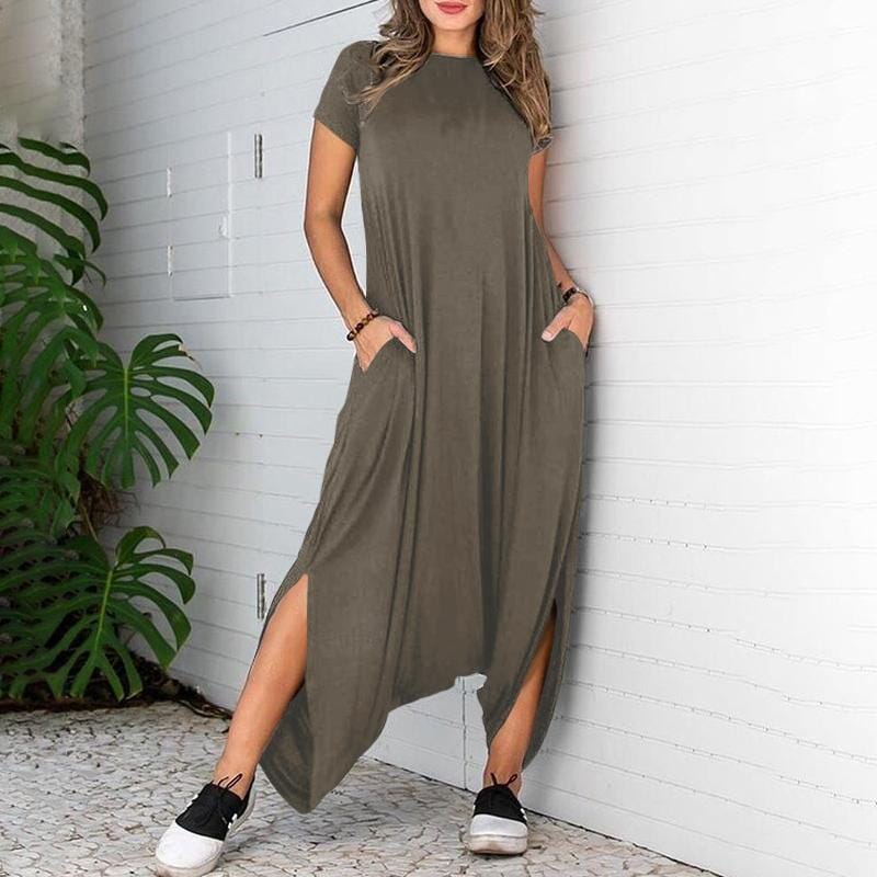 Macacão Feminino Fênix - Saruel com bolsos ROUPVESTI001 Importe Go Verde Militar P 