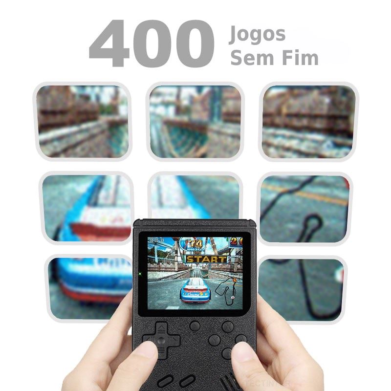 Mini Game Retro 400 Jogos Nostálgicos Mini Game Retro 400 Jogos Importe Go 