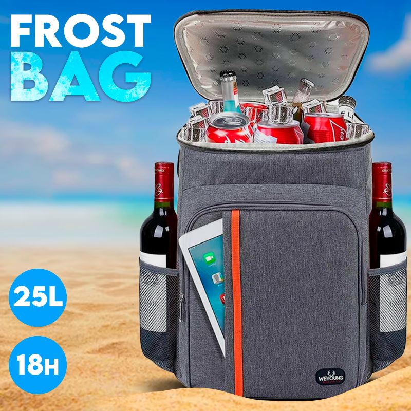 Mochila Cooler a Prova D'Água - FrostBag P17-14 Importe Go 