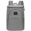 Mochila Cooler a Prova D'Água - FrostBag P17-14 Importe Go Cinza 