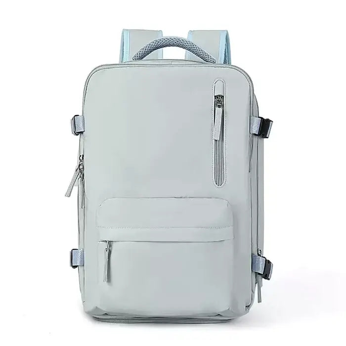 Mochila de Viagem - Impermeável com USB Para Viagem - PROMOÇÃO DE AGOSTO mochila 01 Importe Go Azul 