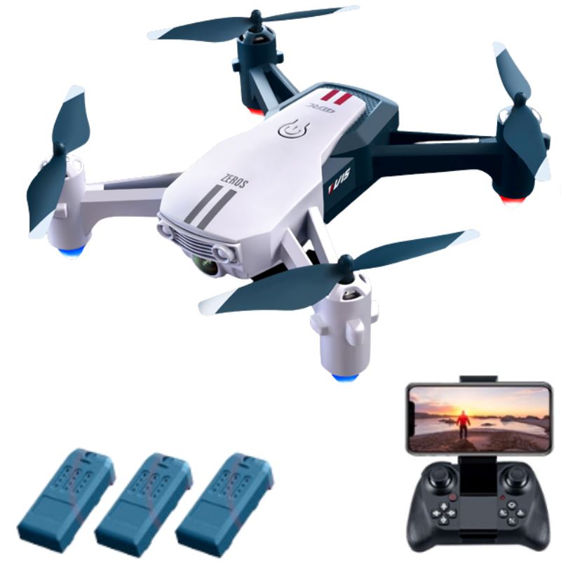 Novo Drone Profissional Super Resistente Com Câmera 4K FullHD / Zeros P7-10 Importe Go 3 Baterias 