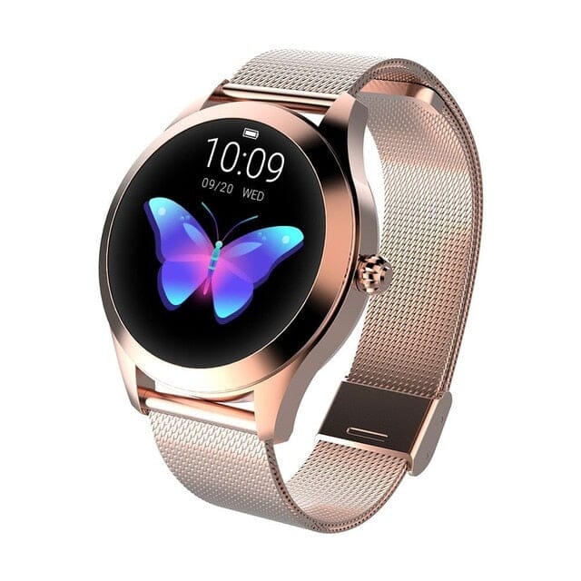 Novo Smartwatch Feminino KW10 0 Importe Go Steel Rose Gold 