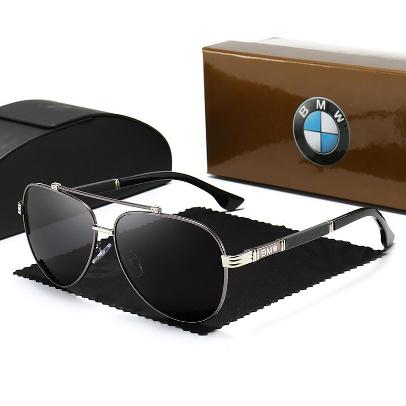 Óculos de Sol BMW X6 oculos sol 009 Importe Go Preto/Cinza 