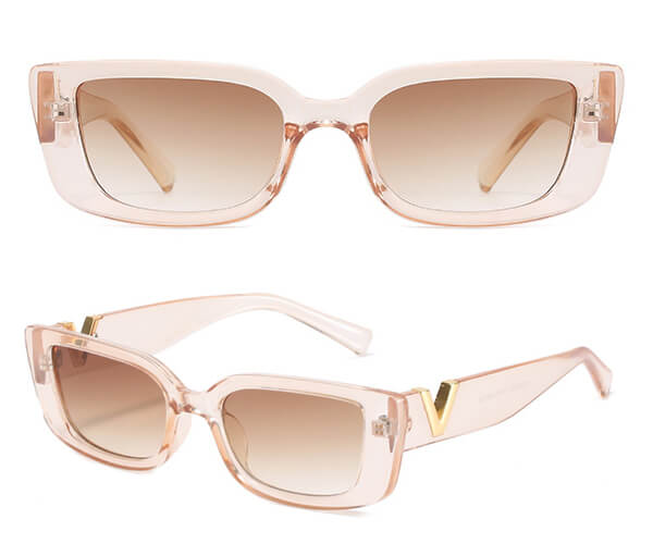 Óculos de Sol Luxury V - Verão 2023 Importe Go Champagne UV 400 