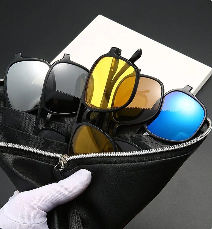 Óculos de Sol Multicor 6 em 1 Vestuario e acessórios 07 Importe Go 