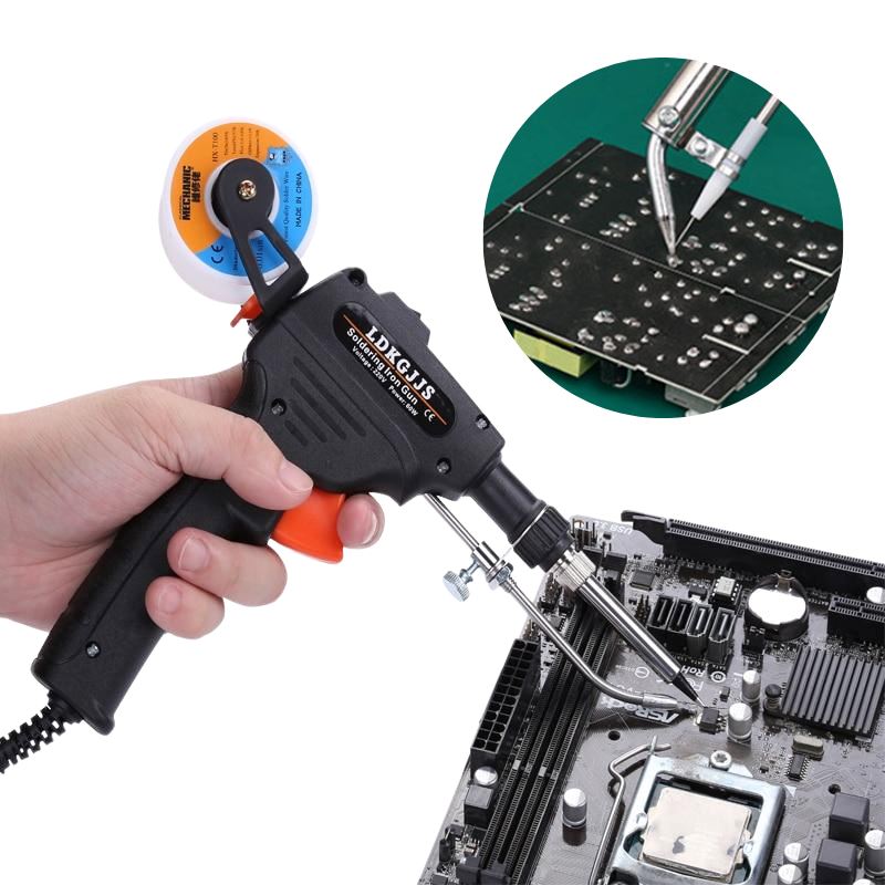 Pistola de Soldagem Automática Elétrica Kit Completo P8-9 Importe Go 