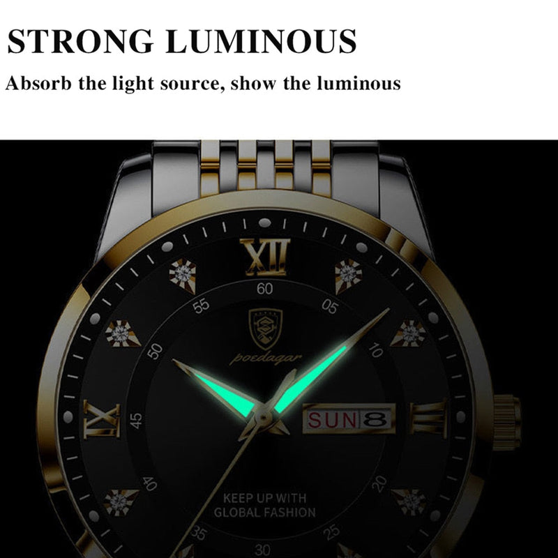 Relógio Luxo Premium - A prova d´água e Choque Relógio Luxo Premium - A prova d´água e Choque Importe Go 