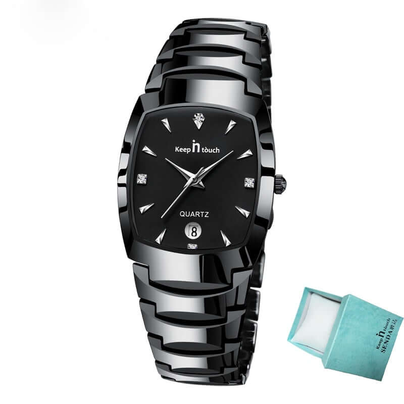 Relógio Masculino em Escamas Luxo Relógio Masculino em Escamas Luxo Importe Go Preto 