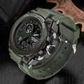 Relógio Militar Masculino SandaWatch™️ - A Prova D'água + Display LED Relógio Militar Importe Go Verde Militar 