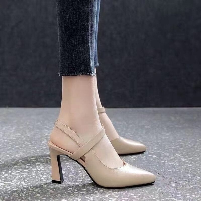 Sapato Salto Ortopédico Luxo Inverno 2023 - Compre 1 Leve 2 Calçados (Sapato Feminino 2) Importe Go Preto Nude 33