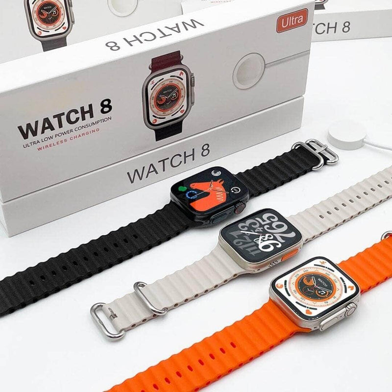 Smartwatch Serie 8 Ultra + Pulseira Extra Smartwatch Serie 8 Ultra + Pulseira Extra Importe Go 