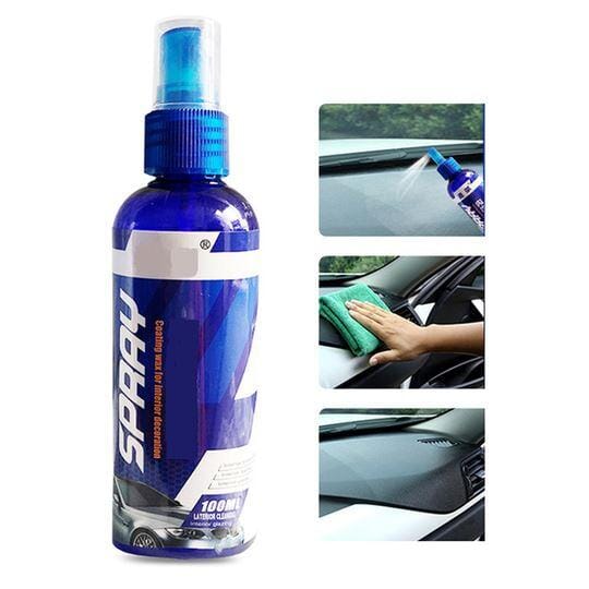 Spray Restaurador Brilho Intenso para Carros - Bright Car automotivo 10 Importe Go 